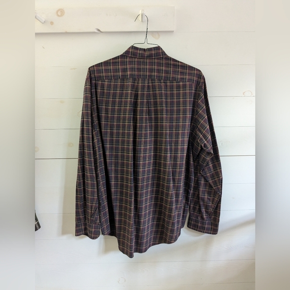 Men's Ralph Lauren Burgundy Plaid Size XL - Picture 5 of 5